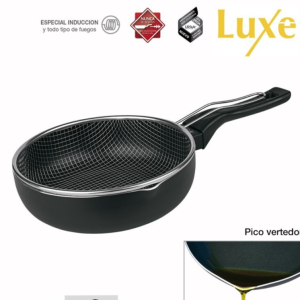 SARTEN FREIDORA C/CESTILLO LUXE