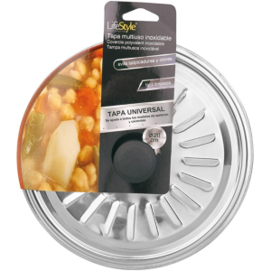 TAPA INOX 20CM REF: LS-3081