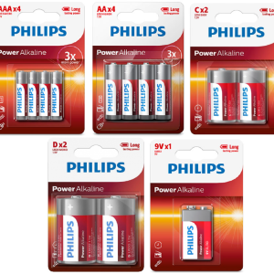 PHILIPS ALKALINAS