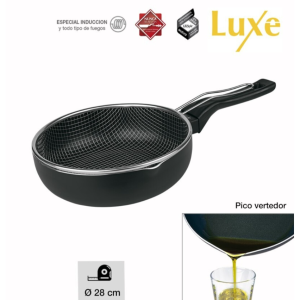 FREIDORA LUXE 28 CM LS-3437