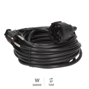 ALARGOS NEGROS 3 X 1.5 10 MTRS. REF: GS-000100049