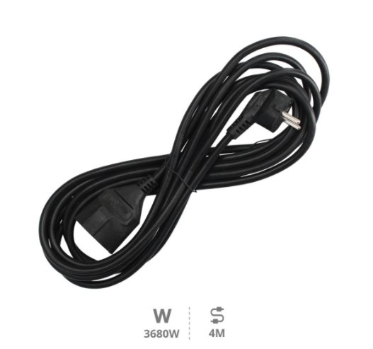 ALARGOS NEGROS 3 X 1.5 4 MTRS. REF: GS-000100047
