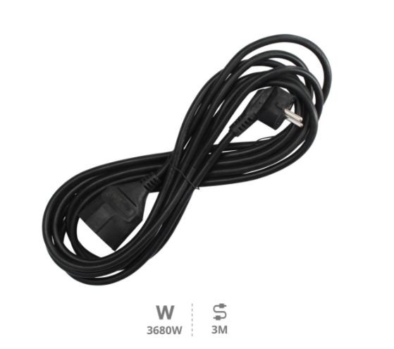 ALARGOS NEGROS 3 X 1.5 3 MTRS. REF: GS-000100046