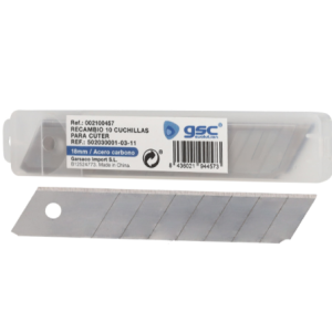 RECAMBIO HOJAS CUTTER INOX. REF: 2100457