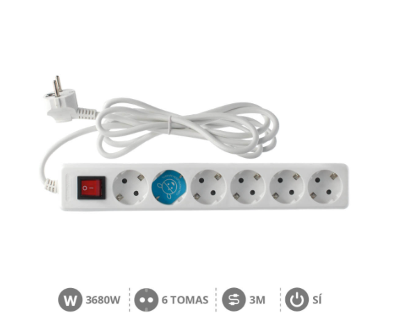 BASE T.T. 6 TOMAS C/C C/INT. 3X1.5 M/M 3 M. REF: GS-00000023