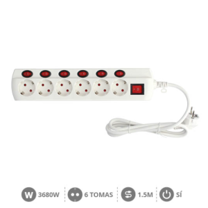 BASE T.T C/INT. + INT. IND. 6 TOMAS 1.5 M REF: GS-100010005