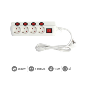 BASE T.T C/INT. + INT. IND. 4 TOMAS 1.5 M REF: GS-100010003