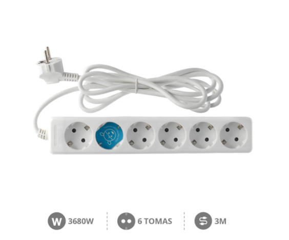BASE T.T. 6 TOMAS C/C 3X1.5 M/M 3 M. REF: GS-0000022