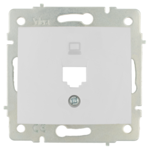 TAPA+CHASIS RJ45 SIN TRIPA EUROPA REF: ERP88/1