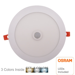 DOWNLIGHTS EMPOTRAR CCT. C/SENSOR 18 A 24 W REF: FL-90813