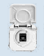 BASE RJ45 ESTANCA EMPOTRAR REF: 847-01
