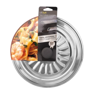 TAPA INOX 24CM REF: LS-3083