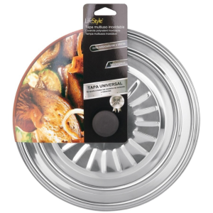 TAPA INOX 26CM REF: LS-3084