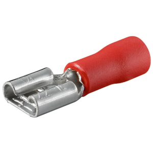 TERMINAL ENCHUFABLE HEMBRA ROJO 2.8 M/M REF: TE-FH15-28