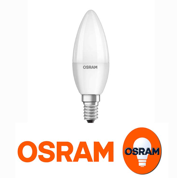 VELA LED CHIP OSRAM E-14 3000K-4000K-6000K
