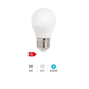 ESFERICA LED 6 W E27 6000K LIBERTINA  REF: GS-200690077