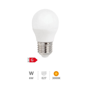 ESFERICA LED 6 W E27 3000K LIBERTINA  REF: GS-200690075