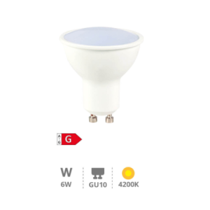 DICROICA LED 6W GU10 4200 K LIBERTINA REF: GS-200621051