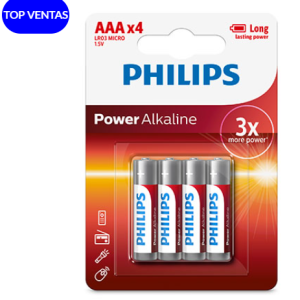 PILA ALKALINA LR-03 PHILIPS REF: PHI-LR03