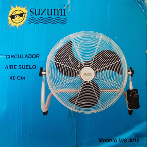 VENTILADOR INDUSTRIAL 40 CM (N)  REF:  SUZ-VIS4010