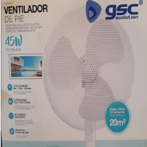 VENTILADOR DE PIE DE 40 CMS.  REF:  GS-5000703
