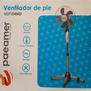 VENTILADOR DE PIE 45 W CON MANDO PAEAMER  REF: VSF104MD