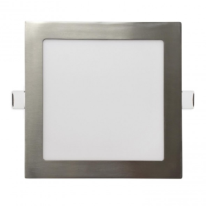 DOWNLIGHT 12W NIQUEL LED CUAD. REF: PB-3112