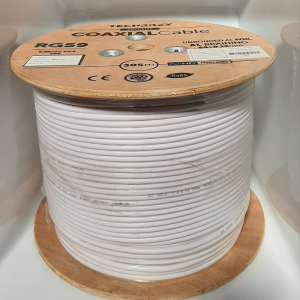 COAXIAL RG59 PARA CAMARAS DE SEGURIDAD REF: RG59-M300