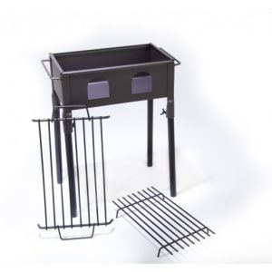 BARBACOA PEQUEÑA 350X200X500 MM PINTADA  REF: CA-3397