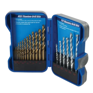 /JUEGO DE BROCAS HSS Y TCT 19 PZS  REF: TS-633805