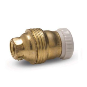 PORT. METAL E-14 C/ARAND.PORCELANA (N) REF: FA-471