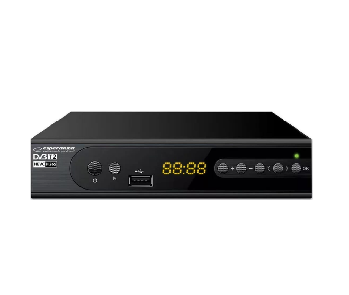RECEPTOR TDT DEKOVER DVB-T/T2 HD H.265 C/HDMI 3MTRS REF: LXDVB505