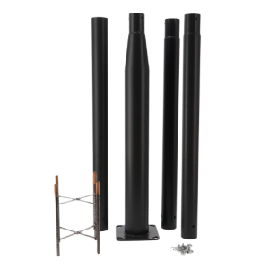 COLUMNA PARA FAROLA 3,7 M DESMONT NEGRO REF: LM0062