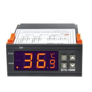 Controlador de Temperatura AC 110V-220V  REF: STC-1000