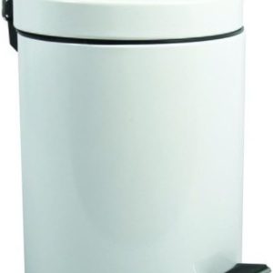 CUBO PEDAL 5 L BLANCA  REF: MSV-100160