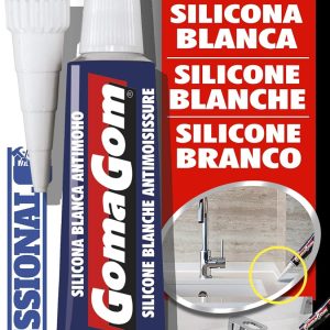 -PEGAMENTO SILICONA BLANCA 50ML  REF: DIM-17101