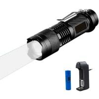 LINTERNA LED CREED RECARGABLE MINI  REF: SD-0536