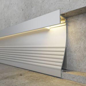 MTRS PERFIL ALUMINIO LUZ INDIRECTA 69 X 14MM  REF: LM3352