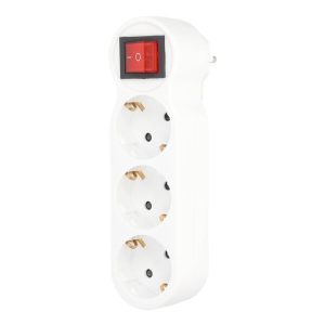 CLAVIJA CON BASE TRIPLE Y INTERRUPTOR REF: GS-103000004