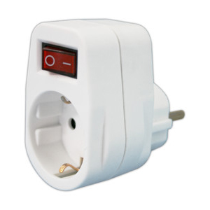 CLAVIJA CON BASE Y INTERRUPTOR REF: K16030