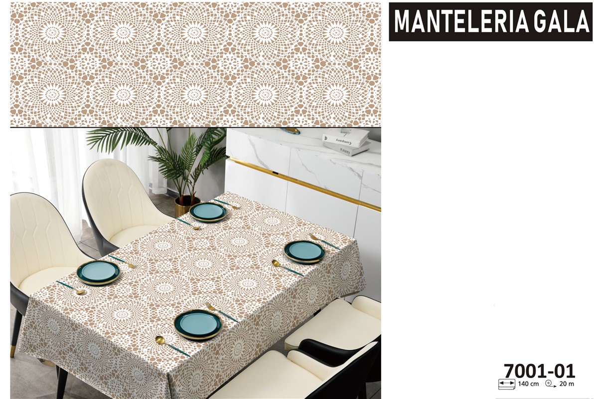 MANTEL GALA 7001-01 1.40X20 M REF: 7001-01