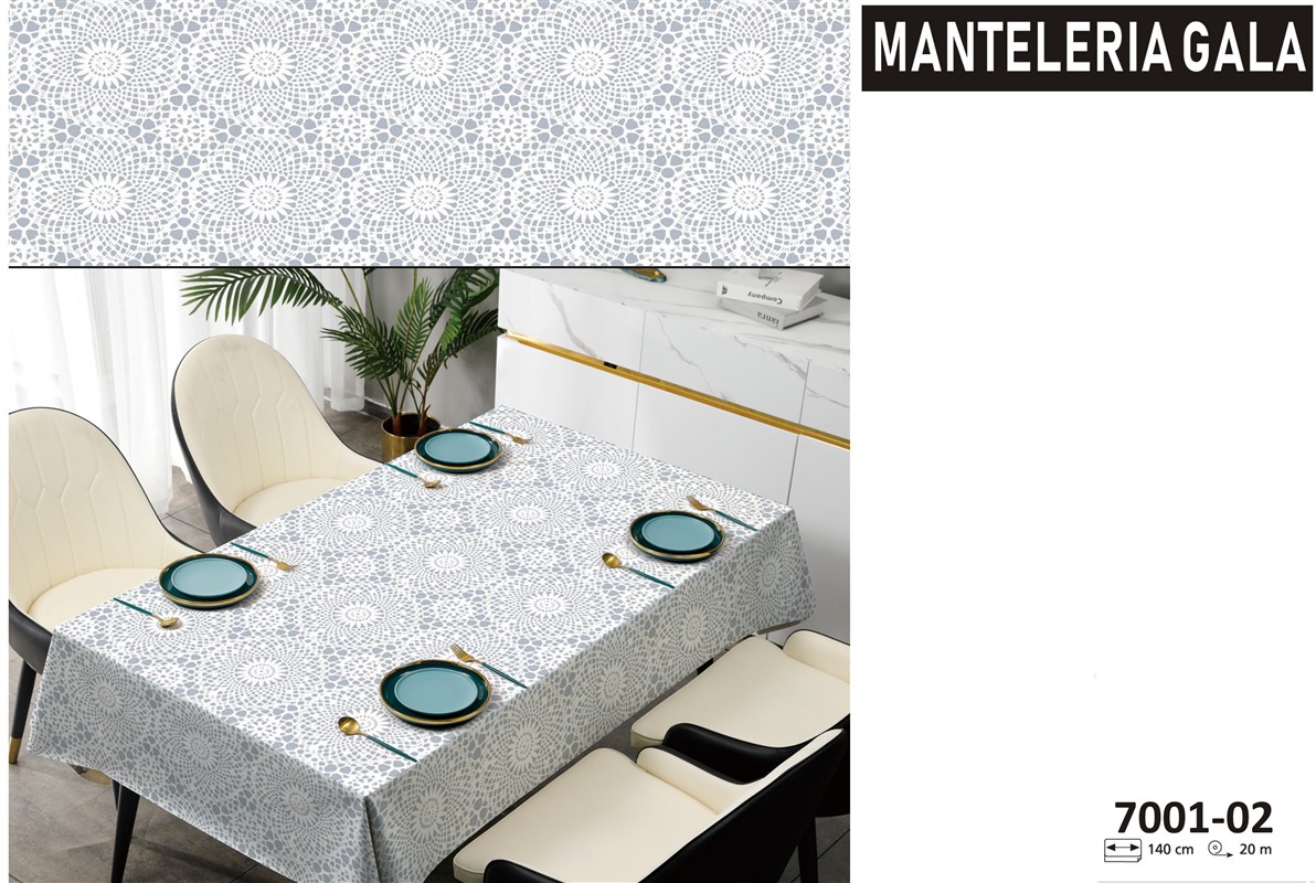 MANTEL GALA 7001-02 1.40X20 M REF: 7001-02