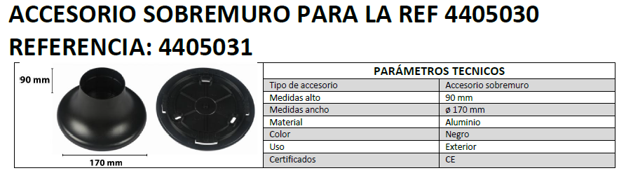 CABEZA FAROLA SOLAR 15W 2.200LM 3000K + 6000K REF: EB-4405030 - Imagen 3