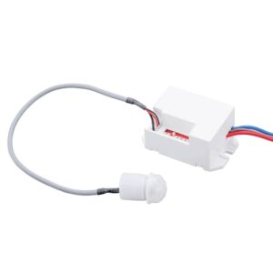 BB-080404 Detector movimiento empotrar techo blanco 360º 230V SENSOR