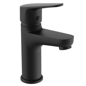 ÁRBITRO: 404050018 Grifo alto de la Serie Roma para lavabo negro mate