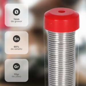 GS-1401348 TUBO ESTAÑO 1 MM 10 GR.