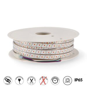LM2334 METRO TIRA LED RGB 13W/M IP65 220V 25M BERGAMO