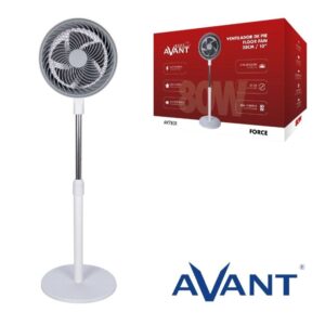 AV7801 Ventilador avant force 80w 10" 25cm base redonda