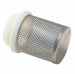 FILTRO ACERO PARA VALVULA RETENCION