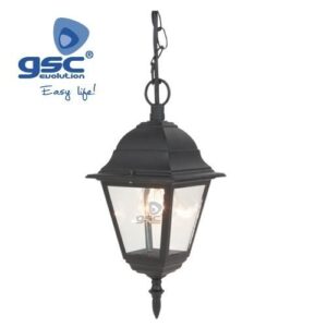 GS-0701905 FAROL 4 CARAS COLGANTE NEGRO